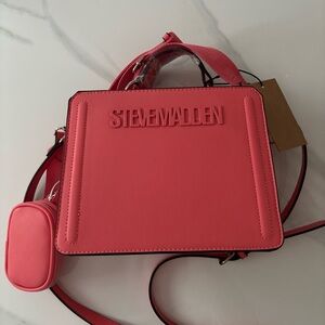 Steve Madden Pink Crossbody Bag with Minimalist Design